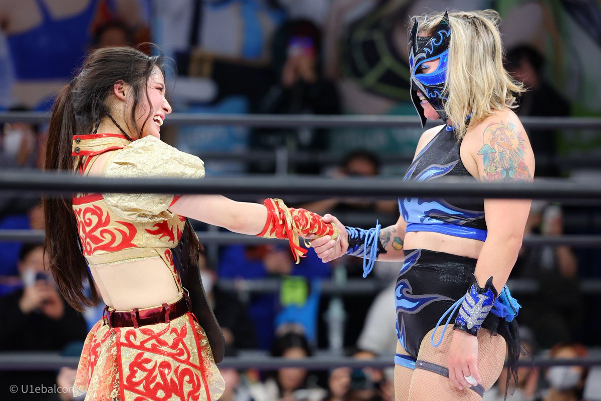 25/02/26 📍TOKYO SQUARE
You never fail when you give it your all, and that's how it was yesterday. Thank to the <a href="/chocopro_pw/">ChocoPro wrestling🍫</a> family, thank u <a href="/EmiSakura_gtmv/">Emi Sakura🍫</a>  and thank you @mei_gtmv for the tremendous challenge. I know we'll see each other again another time 🤼‍♀️✨️❤️‍🔥