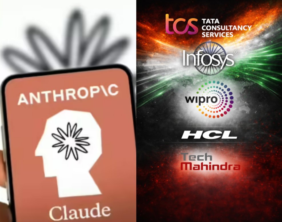 simplykashif's tweet photo. ANTHROPIC A 5-YEAR-OLD AI COMPANY IS NOW WORTH $380 BILLION, BIGGER THAN ALL MAJOR INDIAN🇮🇳 IT COMPANIES COMBINED.

Combined value of TOP IT Companies
-Tata Consultancy Services
-Infosys
-Wipro
-HCL Technologies
-Tech Mahindra

-> Around $240 billion combined
-> Anthropic alone: $380 billion 

Five years old and already bigger than giants, that says a lot.

Source - TOI