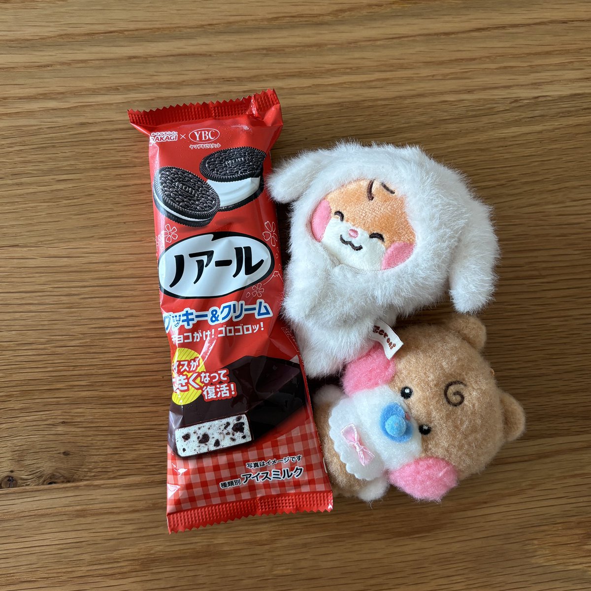 ノアールアイスやっと出会えた！
うれしい〜🤍通年販売してください🙏