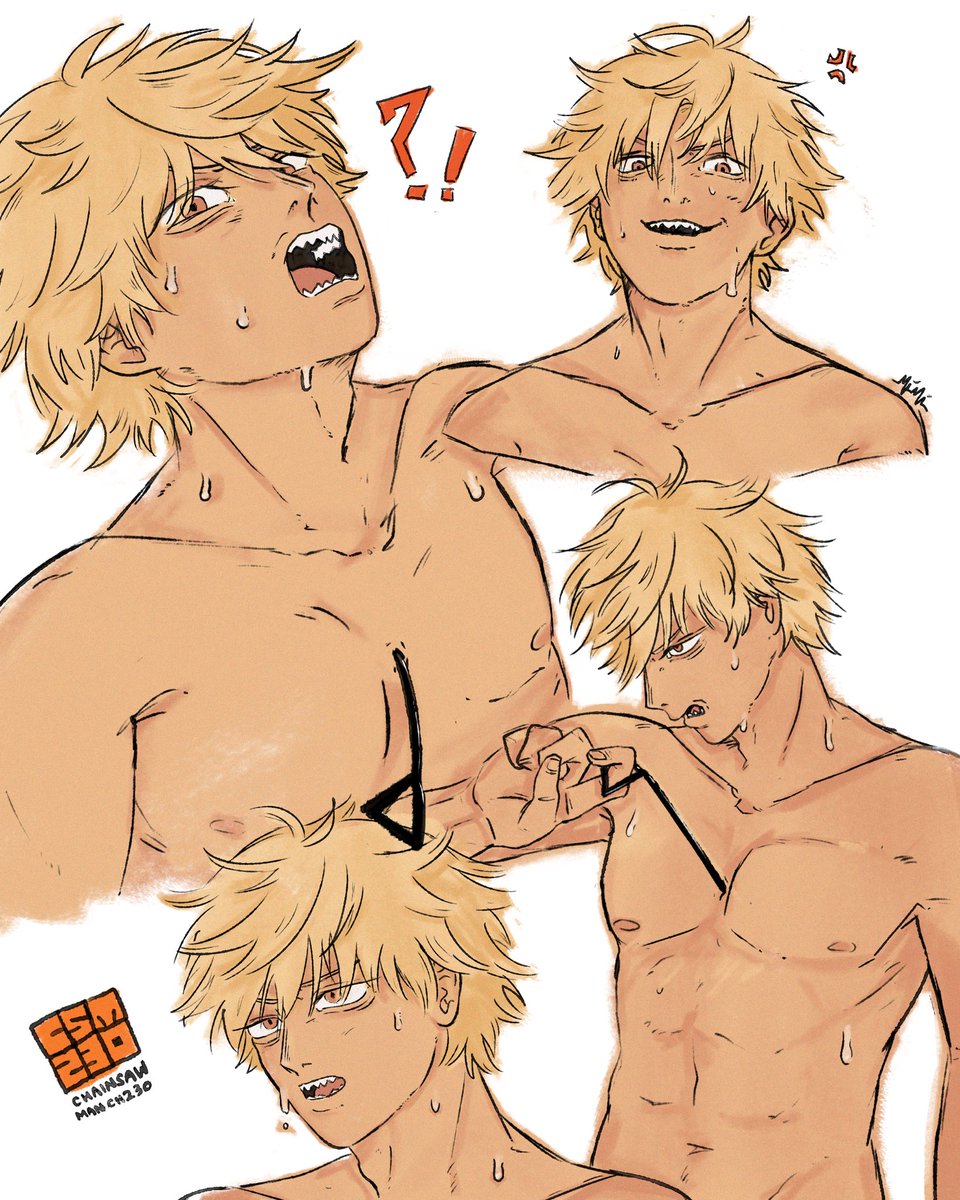 mimilkymind_'s tweet photo. denji redraws from #csm230 #chainsawman #チェンソーマン https://t.co/C7eDY0qs2C