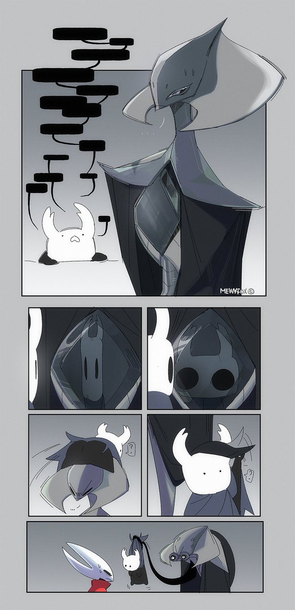 MewyFox's tweet photo. Ghost plz!  #hollowknightfanart #silksongfanart #hollowknight https://t.co/Uy0TN2T2nI