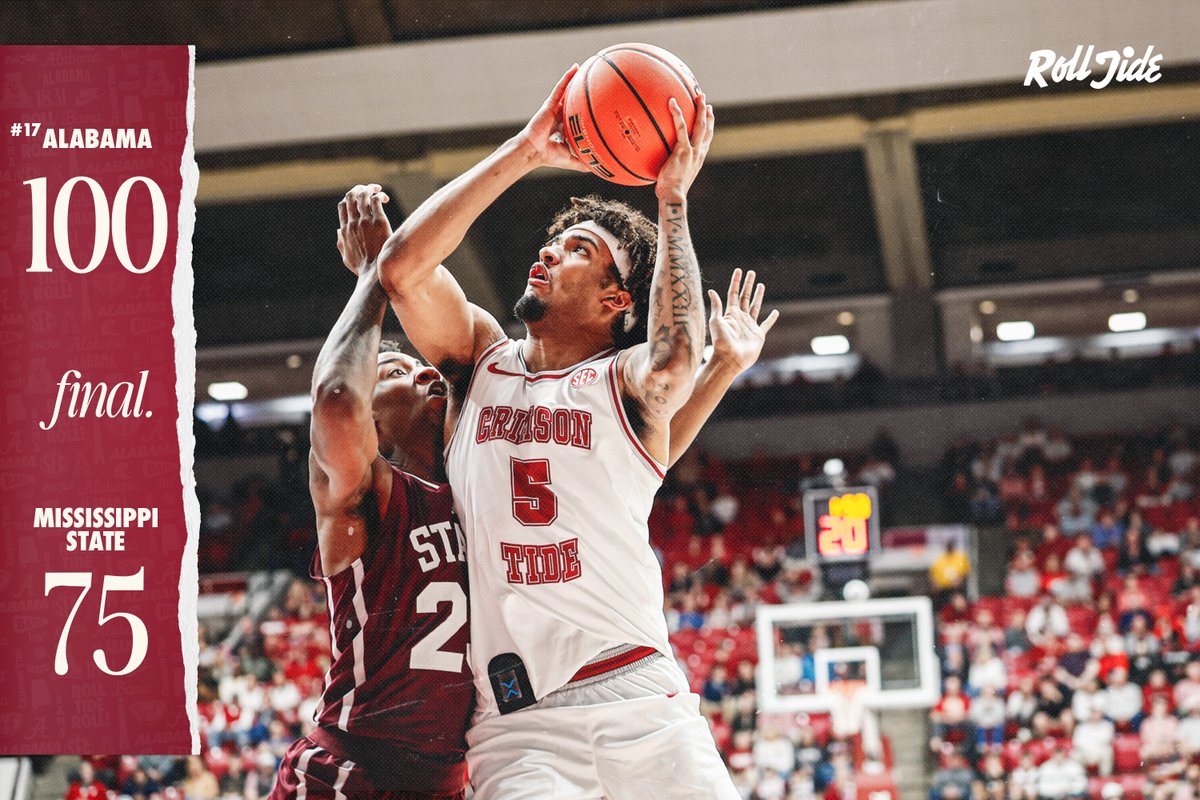 Alabama Athletics tweet media