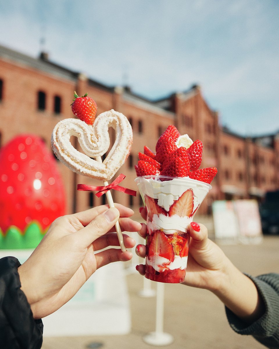 🍓🍓Yokohama Strawberry Festival 2026 🍓🍓 横浜赤レンガ倉庫の