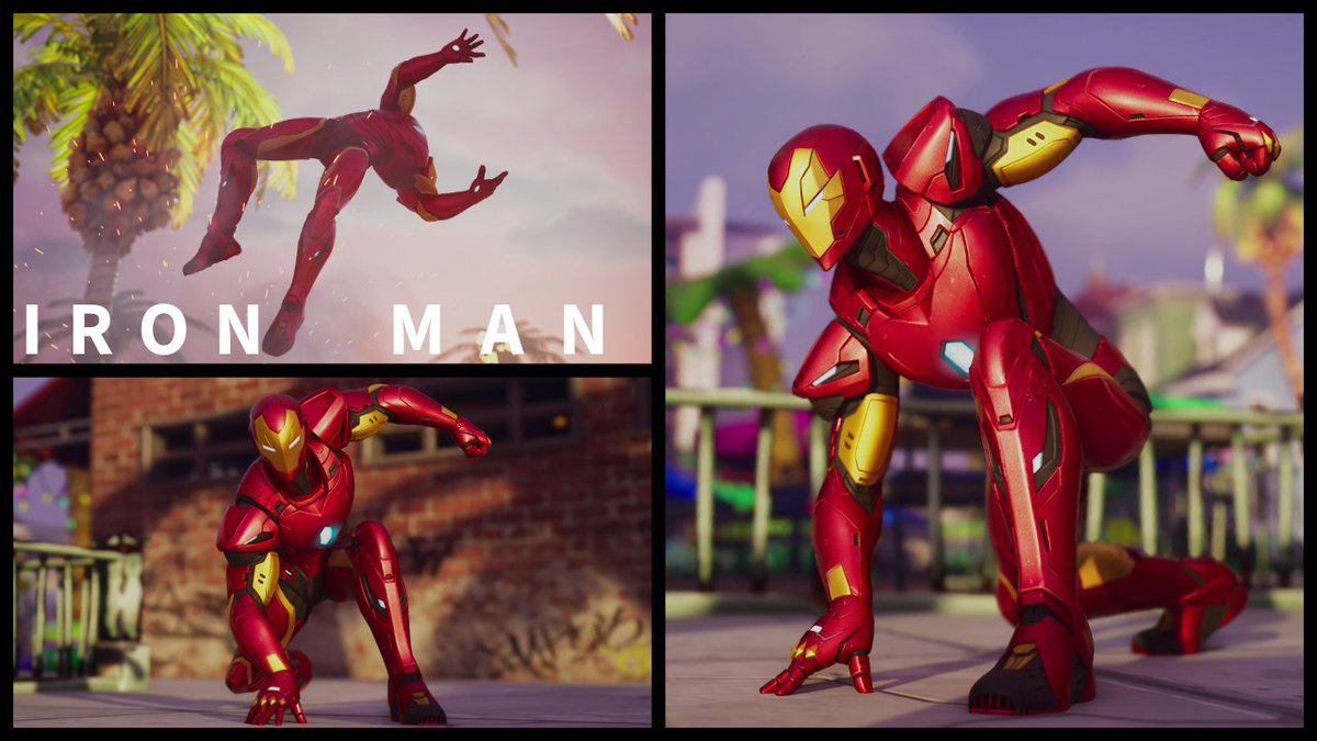 MorraRocky's tweet photo. I made these for fun since I made the thumbnail and I love them! #fortogrophy #fortnite #ironman #invincibleironman https://t.co/O6lggaFlrK