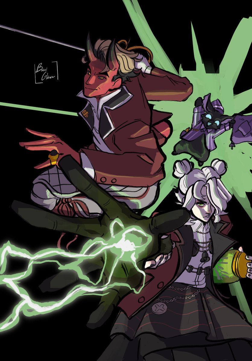 POV: You’re about to get mugged by two teens and their purple labubu
#deadlock #deadlockfanart #Rem #Apollo #Graves