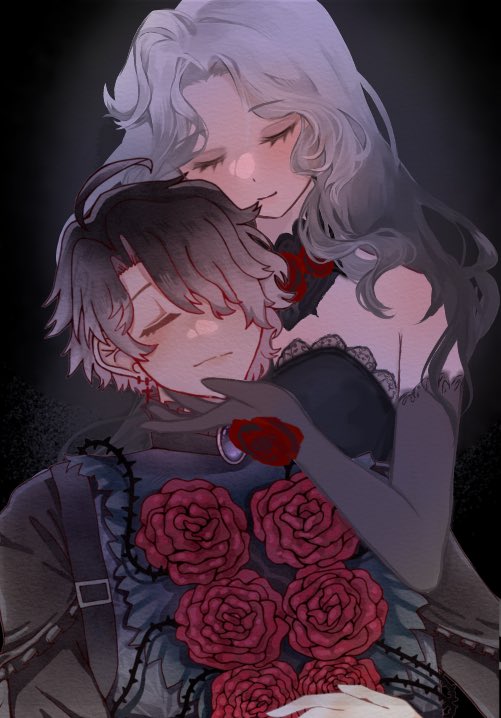 dizawrrye's tweet photo. my friend and i did a collab! i drew Emil 💕 #adamil #心患 #ミルエダ https://t.co/CjT32uHUKi