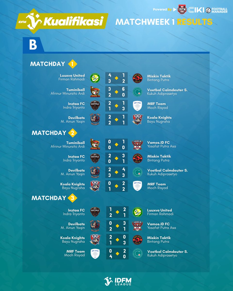 IDFM League tweet media