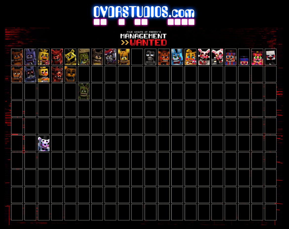 As promised, the revamp of our animatronic roster has officially begun 👀

In the lead‑up to 1.0, this is where you’ll find the official launch roster, no more filler!

⚒️ It’s still a work in progress, so check the link in our bio every now and then for updates !! :D