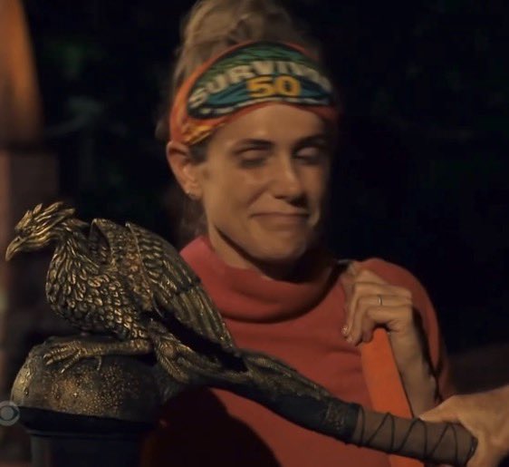 rosarywaif222's tweet image. fun fact, cirie has now survived her THIRD first tribal council that was a unanimous vote with the person that got out voting against her #survivor50