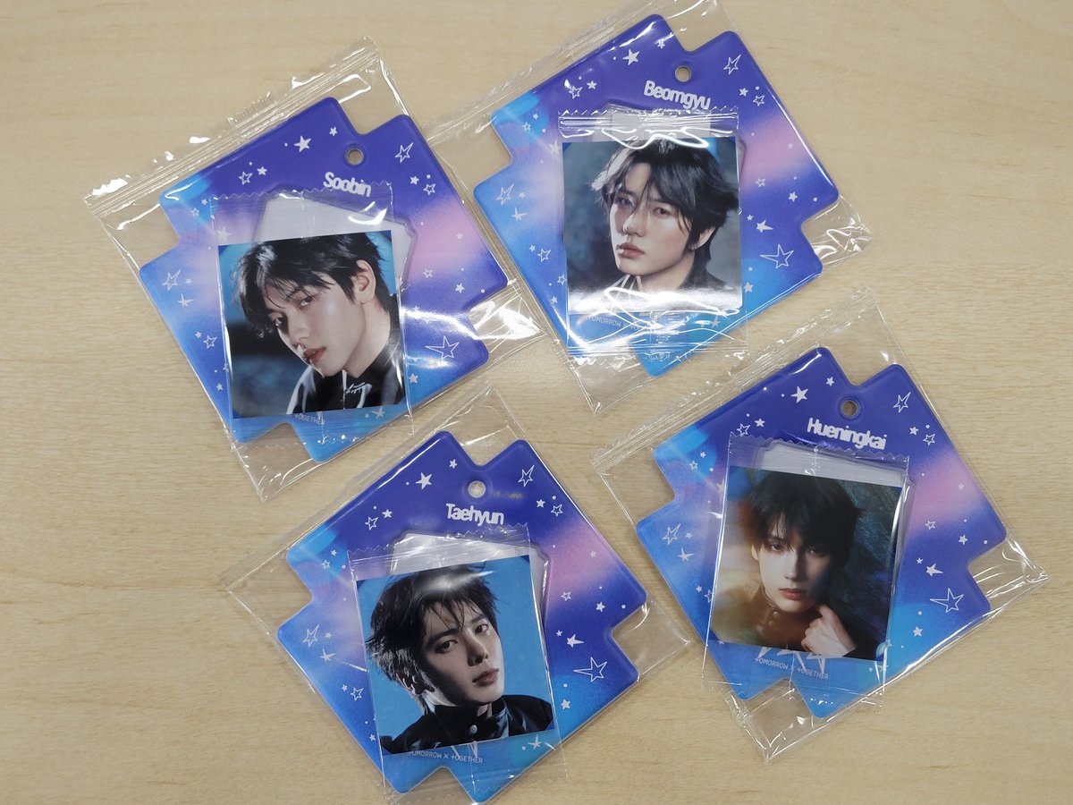 TOMORROW X TOGETHER TXT バンダイ ビジュアル スクエア フォト 交換