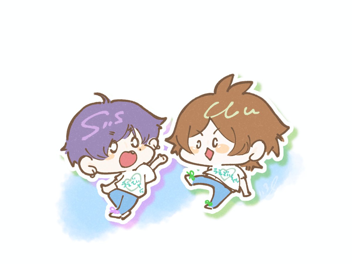 私すきあらばL∞veのセーラーなツアTを描こうとする所があるんですが、新たにweddiingのツアTと今回の春ツぬいちゃんがきてたうらしまさかたせんTも追加されそうな気がする😆
シンプルな公式さんのお洋服パパっとレポ描いたりしたい時に非常に助かる✨

 #ゆるいイラスト