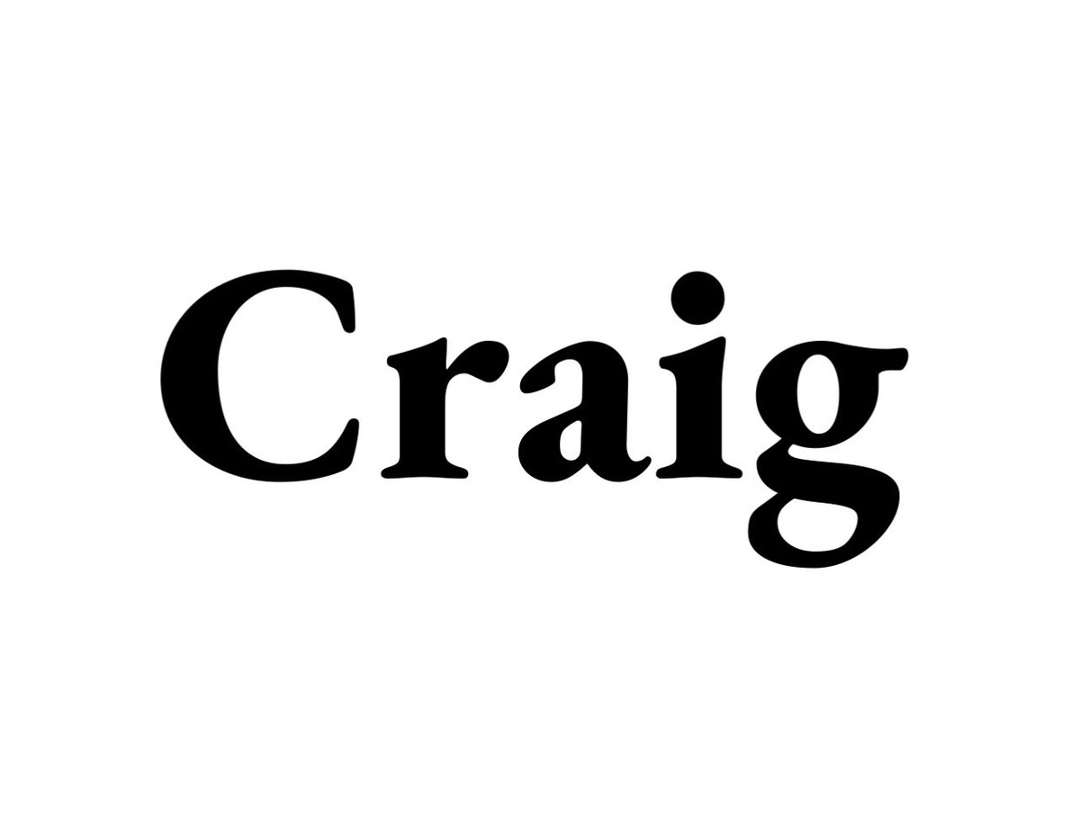 Craig Craig tweet media