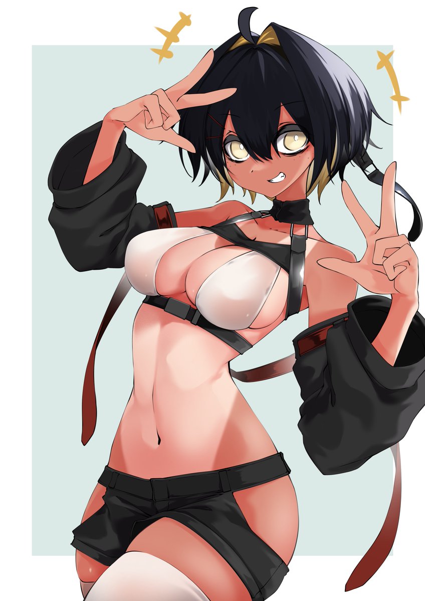 るしえの日焼け肌は万病に効くらしいですよ。 