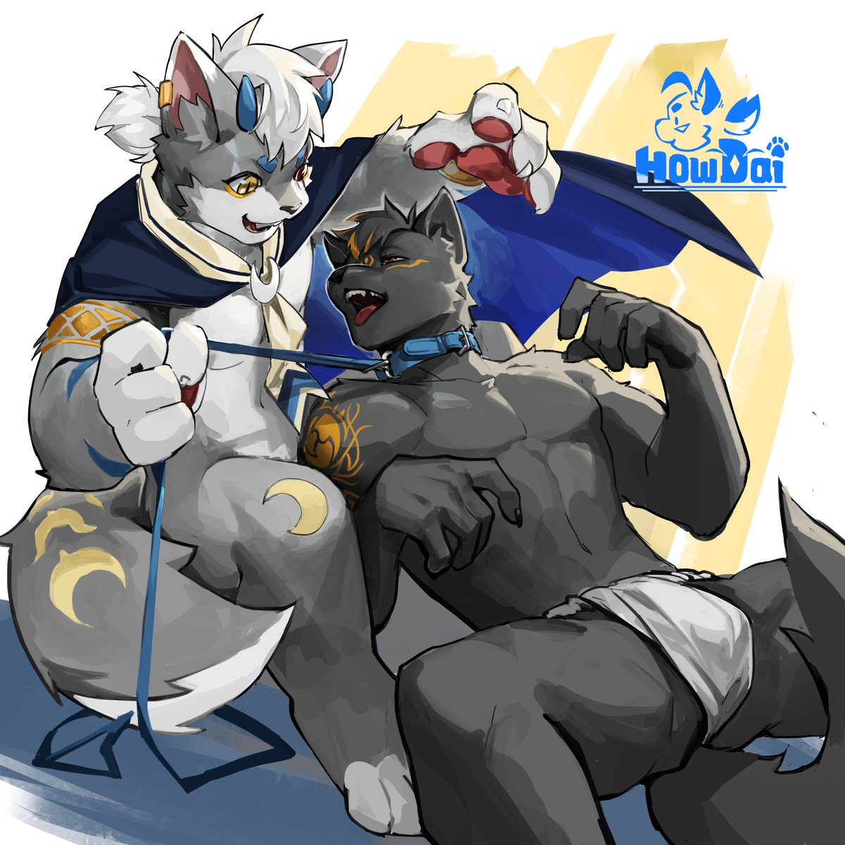 抱抱狂犬皓獃獃 HowDai tweet media