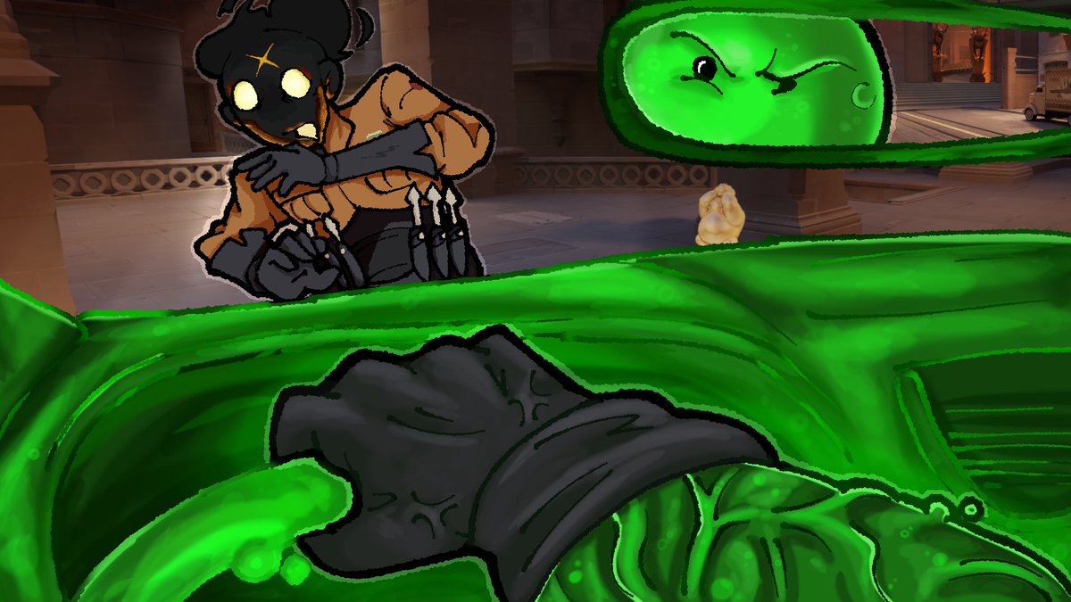 plushmonzilla's tweet photo. commisssooon for wepry #deadlock https://t.co/TTZLxUp0bc