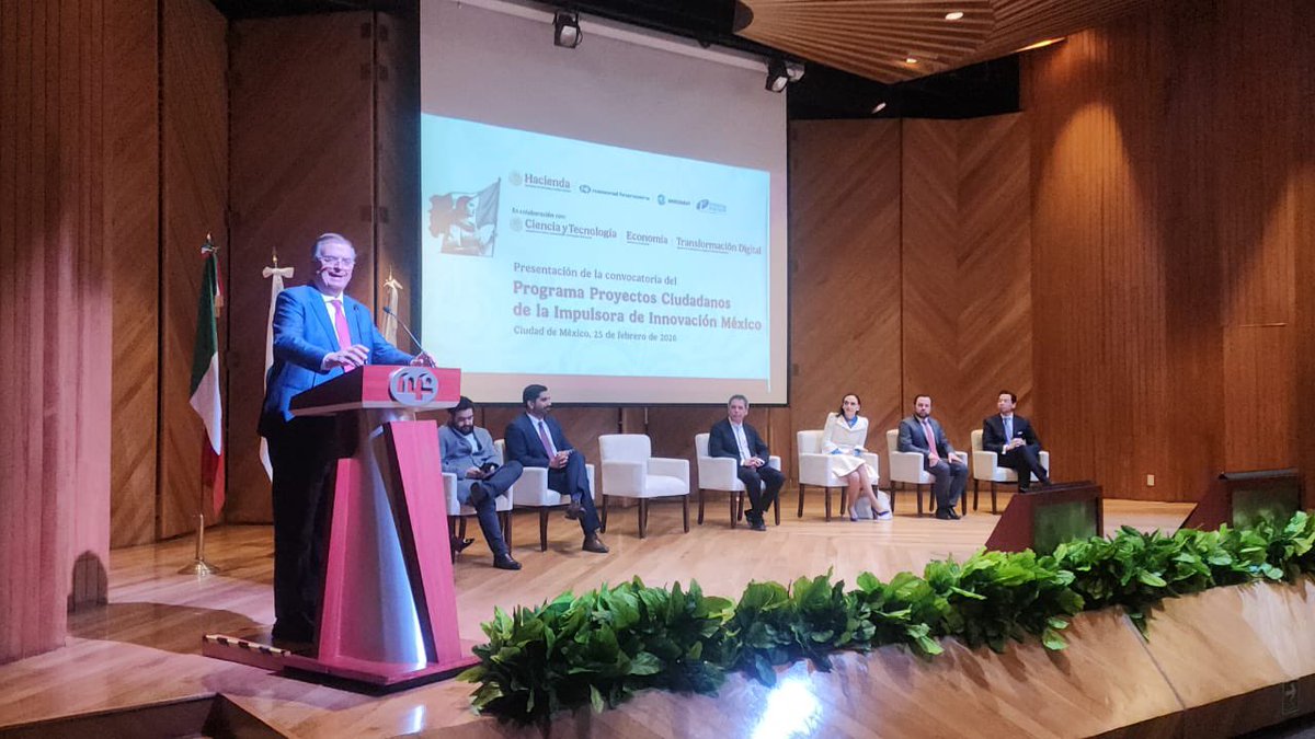 unifimex's tweet photo. #UNIFIMEX estuvo presente en el lanzamiento de la Impulsora de Innovación México de @NafinOficial y @bancomext, una iniciativa del #PlanMéxico para fortalecer la #innovación tecnológica y la IA como motores del país🇲🇽🚀
Agradecemos a @robertolazzeri su amable invitación. https://t.co/93Ri3xZZhC