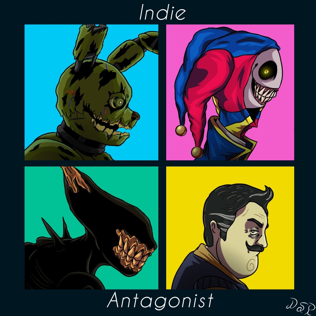 It's finally done...

(artwork based on the album cover of "Demon Days" by Gorillaz!!!)

#Bendy #HelloNeighbor #FNAF #PoppyPlaytime