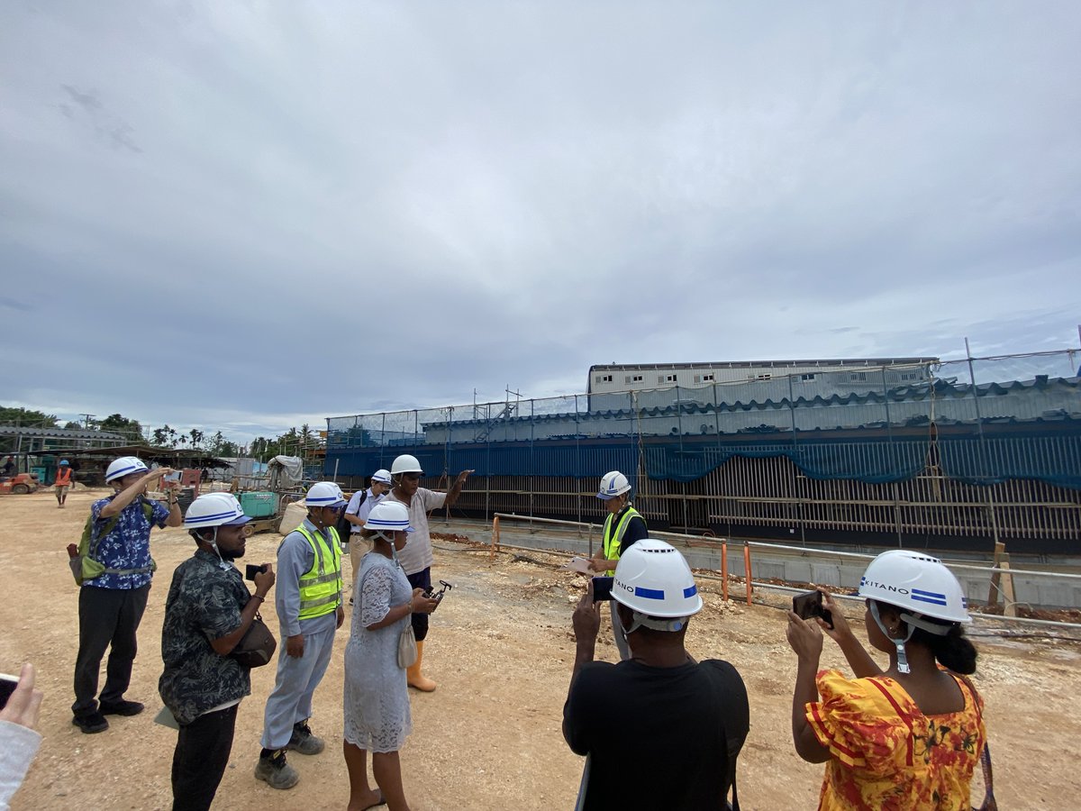 JapanEmb_SI's tweet photo. From 18th to 20th, the Embassy of Japan in the Solomon Islands organized a comprehensive Press Tour in Auki, Malaita Province. #PressTour #Malaita #Auki
Details of the Press Tour and various media reports can be viewed on our websit→https://t.co/qHVc4ihnwN https://t.co/wYhMPZsvVz