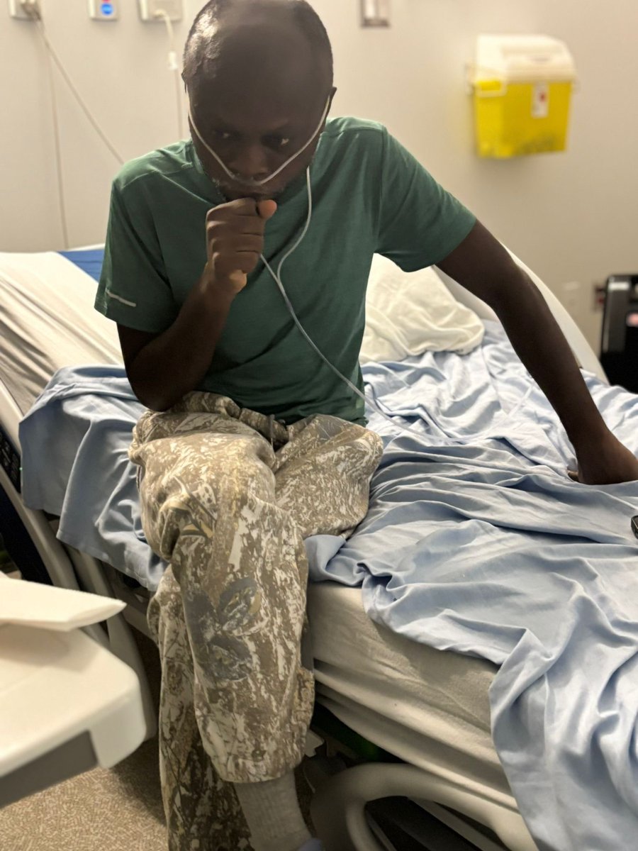 itzmiracle24's tweet photo. @TonyWakehamNL @GovNL my brother fauster obeng moved to this beautiful province over 2years ago to chase a better life. Not in our wildest dream did we ever think that he'd be fighting for his life. The beautiful Canadian dreams has turned into sorry and survival. We need help👏 https://t.co/2lEVlNdQ5y