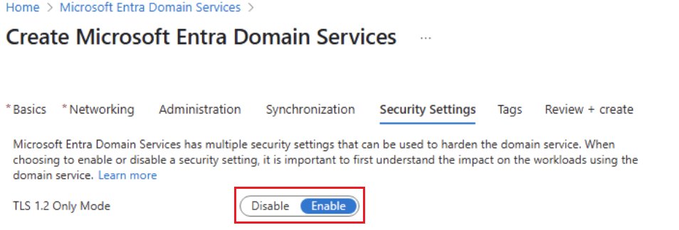 Upgrade your identity security by enforcing TLS 1.2 for Microsoft Entra Domain Services on #Azure 🔐
🔸 Stronger encryption &amp; modern cipher suites
🔸 Protect data and meet compliance standards
🔸 Smooth migration with portal or PowerShell
Start here 👉msft.it/6011Qkivc