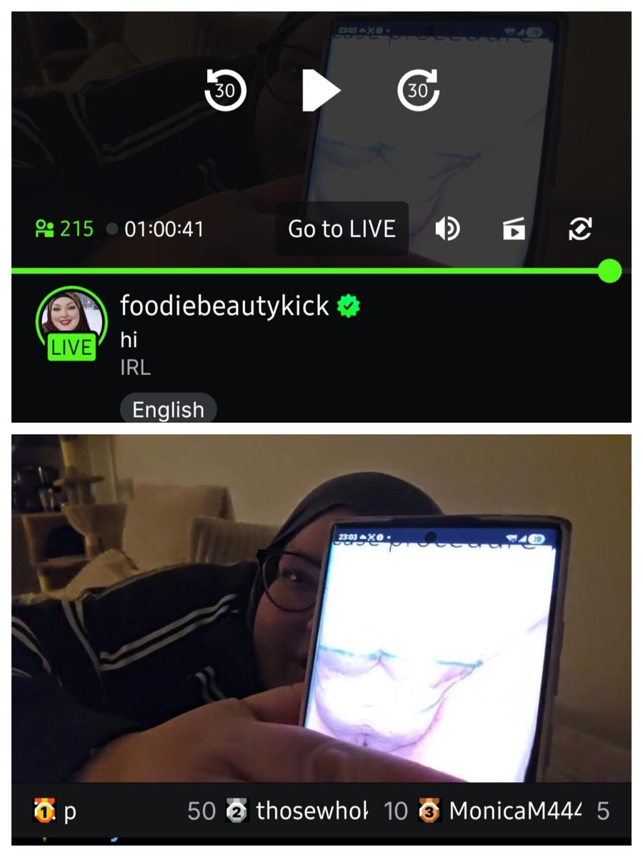 juicyjj57543174's tweet photo. #foodiebeauty if anyone is interested,@kick foodiebeautykick broke TOS 3 times tonight showing naked pics of women's vaginal areas and vaginas-1:00:35, 1:00:41 and 1:00:42 https://t.co/a1Zk8CUBnZ