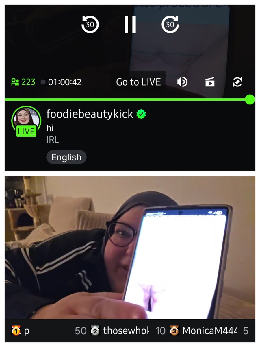 juicyjj57543174's tweet photo. #foodiebeauty if anyone is interested,@kick foodiebeautykick broke TOS 3 times tonight showing naked pics of women's vaginal areas and vaginas-1:00:35, 1:00:41 and 1:00:42 https://t.co/a1Zk8CUBnZ
