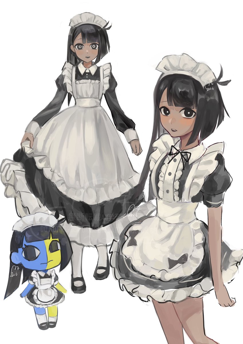 usagimarumei's tweet photo. I NEED MAID ENA YES https://t.co/sU0Zql5Sjf