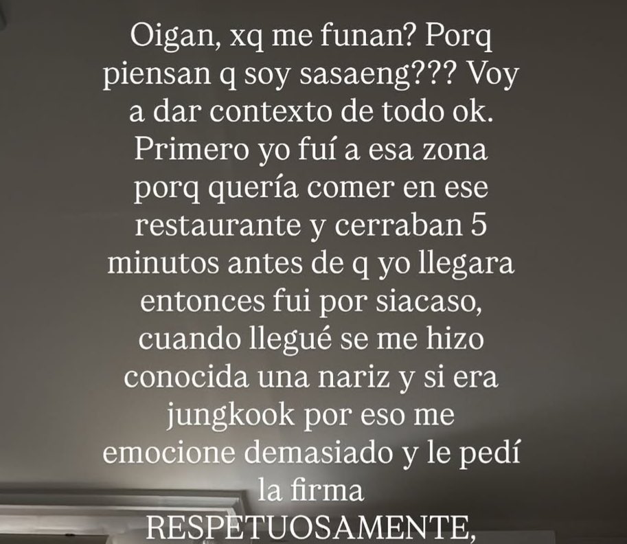 ikooblue's tweet photo. pq la funan? de paso q jk le da el autógrafo y viene a tirar ese comentario de mierda??? por weonas como ella es q jk salió a hablar https://t.co/pUzjLRyUox