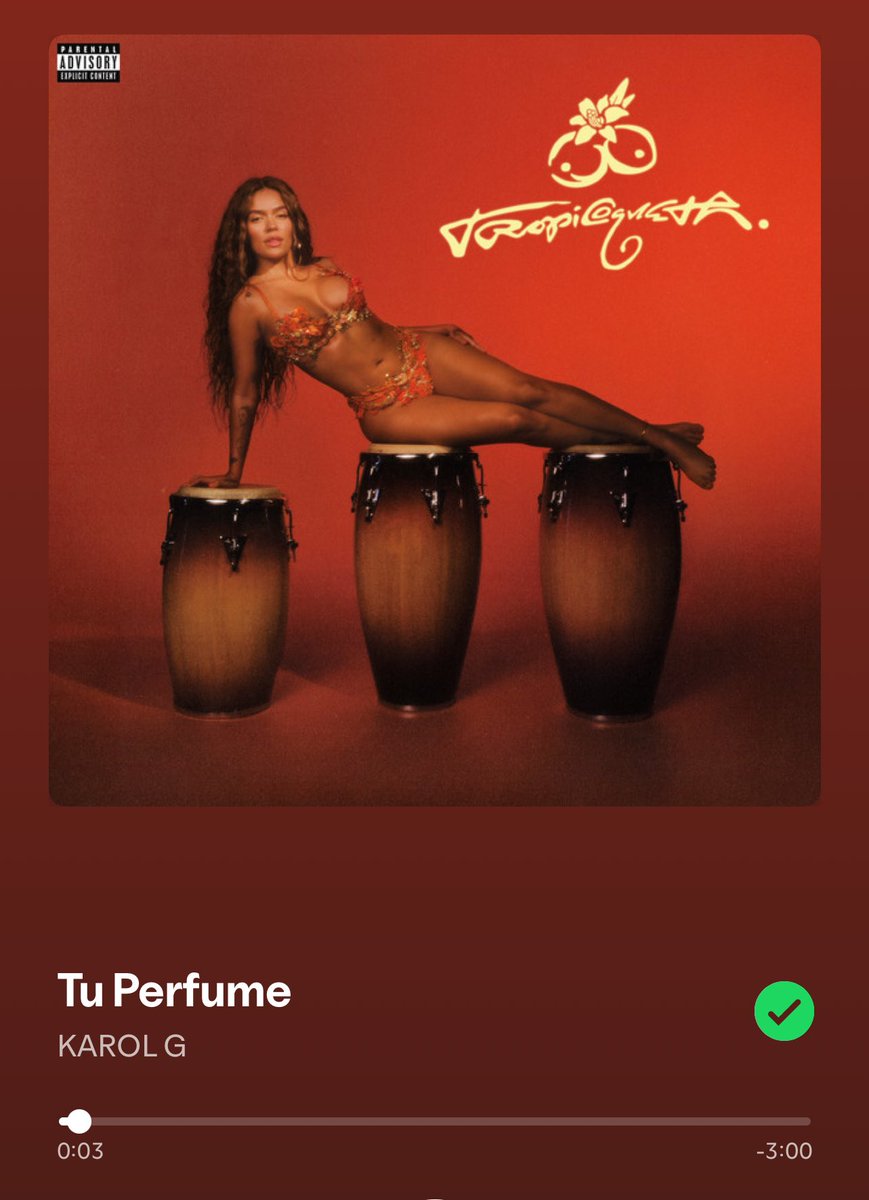 FKNmakinon's tweet photo. Si “TU PERFUME” de Karol G tiene un fan, ese soy yo. 🔥 https://t.co/9lFD8IzYp9