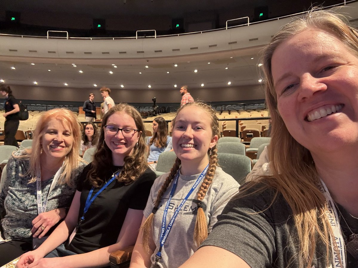 Just two alumni bringing their daughters for College Days.  Blessed to be back here…. <a href="/ConnectPCC/">Pensacola Christian College</a>