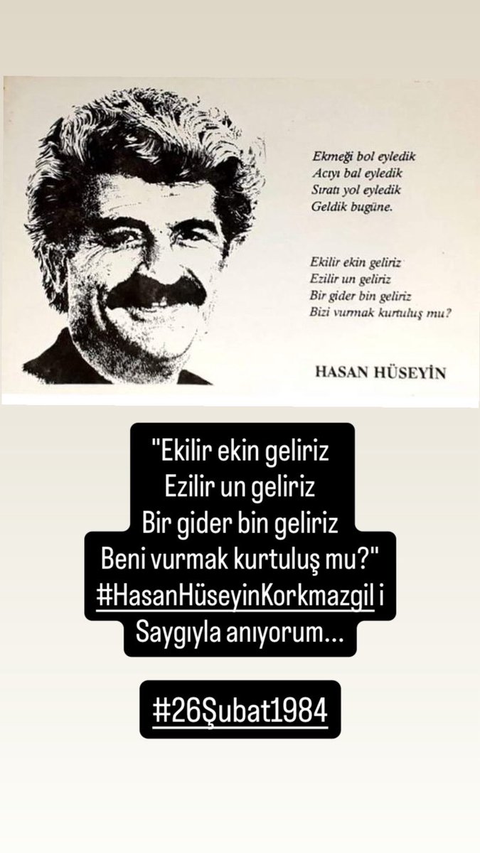 #HasanHüseyinKorkmazgil