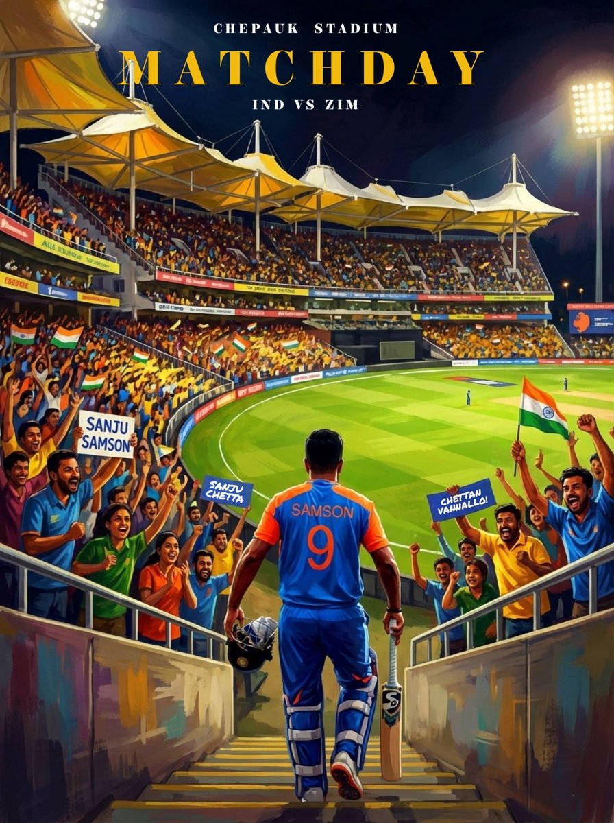 Matchday 🔥

#SanjuSamson #T20WorldCup