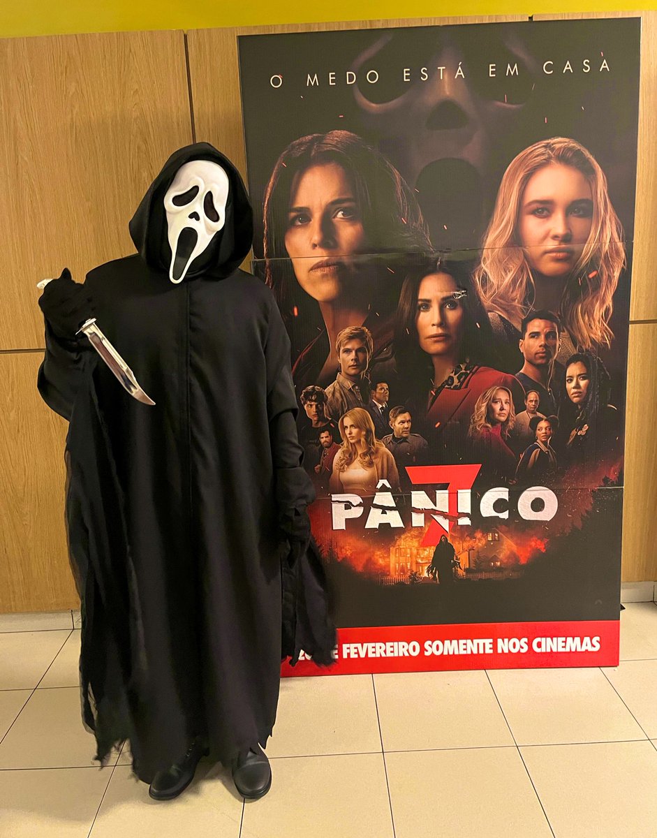 _Vittonis_'s tweet photo. Foi incrível 🖤🔪
#Panico7 #Ghostface https://t.co/SC6J9IfctL
