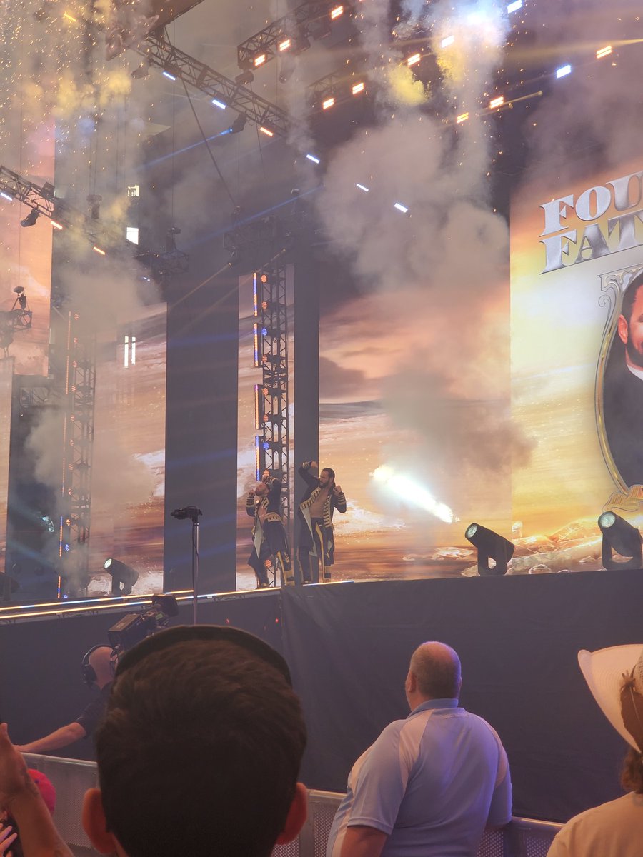 DrPopping's tweet photo. @gooperman_ Samoa Joe and the Young Bucks you say? Had some absolutely incredible seats at All In Texas. Got some good shots of them. https://t.co/7ilH6yD0OS