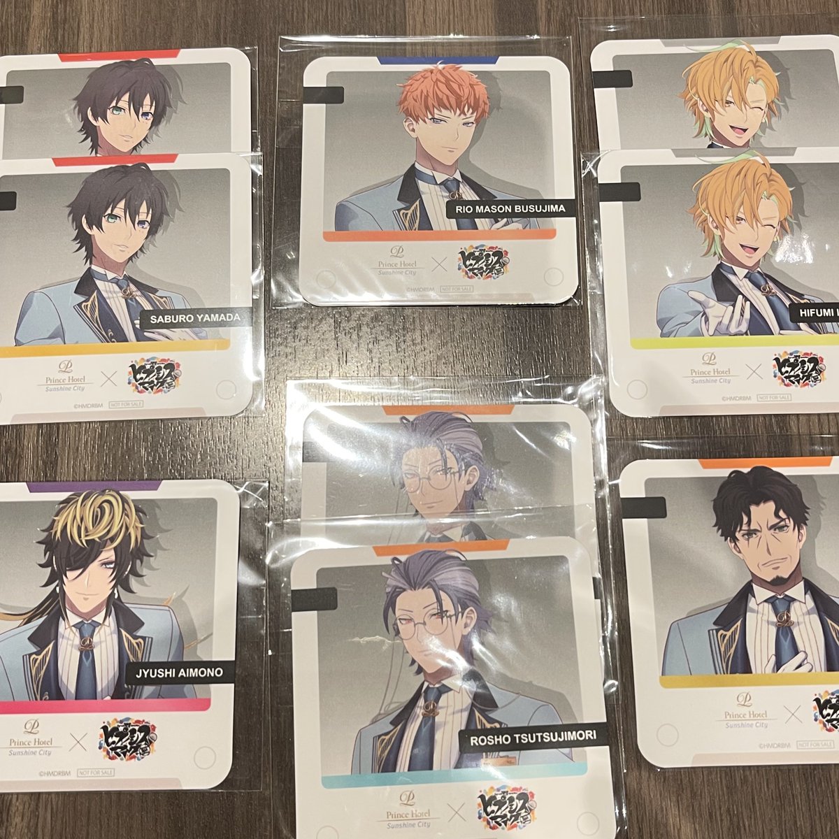 shin11307's tweet photo. ꒰ 交換 ꒱　プリンスホテル　ヒプノシスマイク　ヒプマイ　コースター

꒰ 譲 ꒱　三郎 理鶯 一二三 十四 盧笙 零

꒰ 求 ꒱ 独歩(友人分) >>>>> 左馬刻

郵送での交換
お気軽にお声がけください(,,ᴗ  ̫ᴗ,,)ꕤ*.ﾟ https://t.co/7aOAJqYPo7