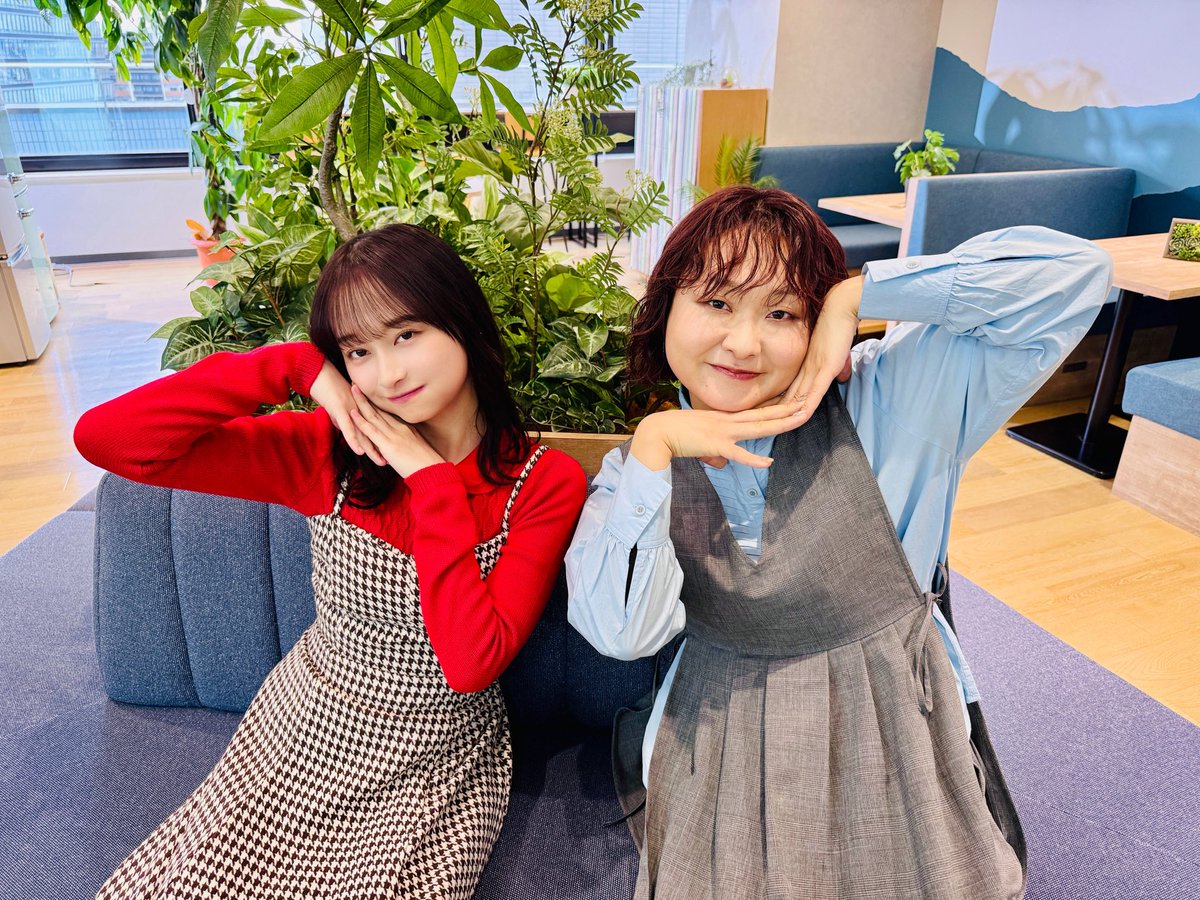 ウェル美とネス子。(日テレ) tweet media