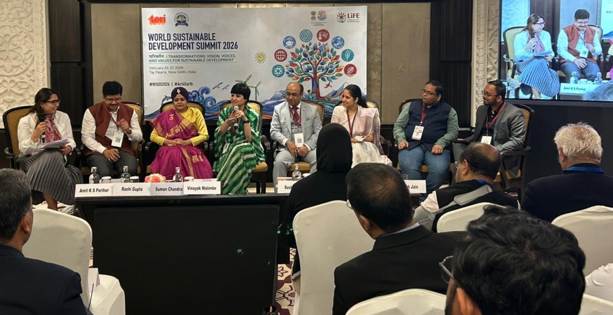 isolaralliance's tweet photo. ISA at #WSDS2026 🌱

What comes after solar deployment? That question took centre stage as the ISA hosted the session “The Next Solar Frontier: Circularity, Resilience & Responsibility” at the World Sustainable Development Summit 2026.

Bringing together voices from government, industry, research, and standards bodies, the conversation explored how the energy transition must now evolve beyond installation targets toward designing systems that remain sustainable throughout their entire lifecycle. 

☀️ As solar and battery deployment accelerates worldwide, the focus is shifting to building circular value chains, where materials are traceable, recoverable, and ready for reuse.

Speakers highlighted the growing importance of aligned global standards, smarter policy frameworks, and digital traceability tools that can enable safe second-life applications while strengthening supply chain resilience. The discussion also emphasised the need to expand testing and safety infrastructure, develop viable financing pathways for recycling ecosystems, and foster collaboration across countries to make circularity practical at scale.

During the session, ISA introduced its global guidelines for sustainable battery ecosystem, marking the soft launch of a framework focused on sustainable mineral use and resilient supply chains. 

The guidelines promote design for disassembly, digital traceability, harmonised safety standards, stronger Extended Producer Responsibility (EPR), and market incentives to support responsible recycling and reuse. 

Developed under ISA’s SUNRISE (Solar Upcycling Network for Recycling, Innovation & Stakeholder Engagement) platform, this draft framework advances efforts to translate circularity principles into practical implementation. 🌞

The takeaway was clear: the future of solar is not only about generating clean energy, it is also about ensuring responsibility, resilience, and resource efficiency at every stage of the journey.

@mnreindia | @Ashish_Khanna | @gurleenk_shares |
@oiseaulibre3 | @rjain88 | @CEEWIndia | @CSIR_NPL | 
@ShaktiiOfficial | @WorldResources | @UL_Standards |
@kparveen79 | @chetanpathak89 | @CustomizedES |

#CircularEconomy #SolarEnergy #EnergyTransition #Sustainability #Act4Earth
