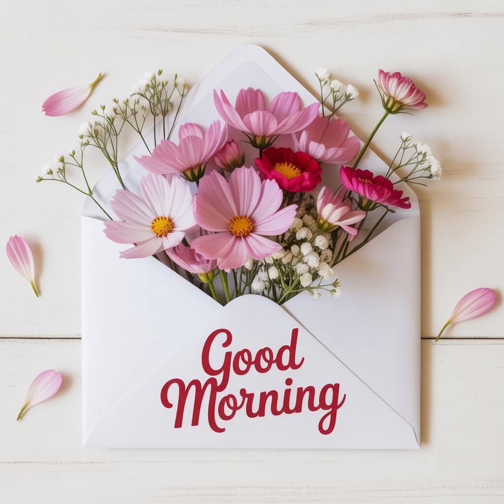 Beautiful morning, radiant souls.
Wishing you a calm mind, a grateful heart, and a productive day ahead. ✨