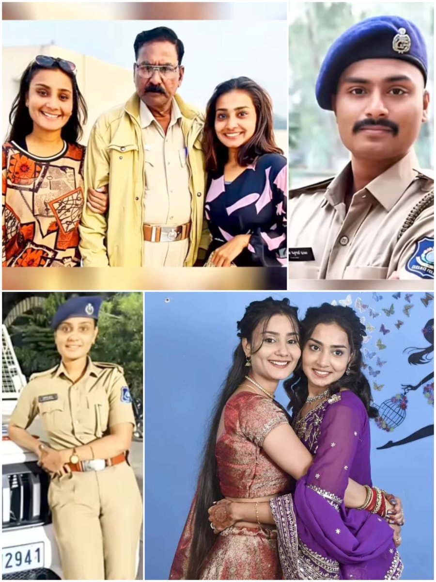 #Gujarat_Police માં ગૌરવની પળ… 👮‍♀️👮‍♂️

🔥આણંદ જિલ્લાના ભાલેજ પોલીસ સ્ટેશન ખાતે ફરજ બજાવતા ASI મનુભાઈ પરમારના પરિવારે ખાખી વર્દીમાં ઇતિહાસ રચ્યો છે.

👮‍♂️પિતા મનુભાઈ પરમાર આસિસ્ટન્ટ સબ ઇન્સ્પેક્ટર (ASI) તરીકે સેવા આપી રહ્યા છે, જ્યારે પુત્ર દીપક પણ ભાલેજ પોલીસ સ્ટેશનમાં ફરજ પર છે.