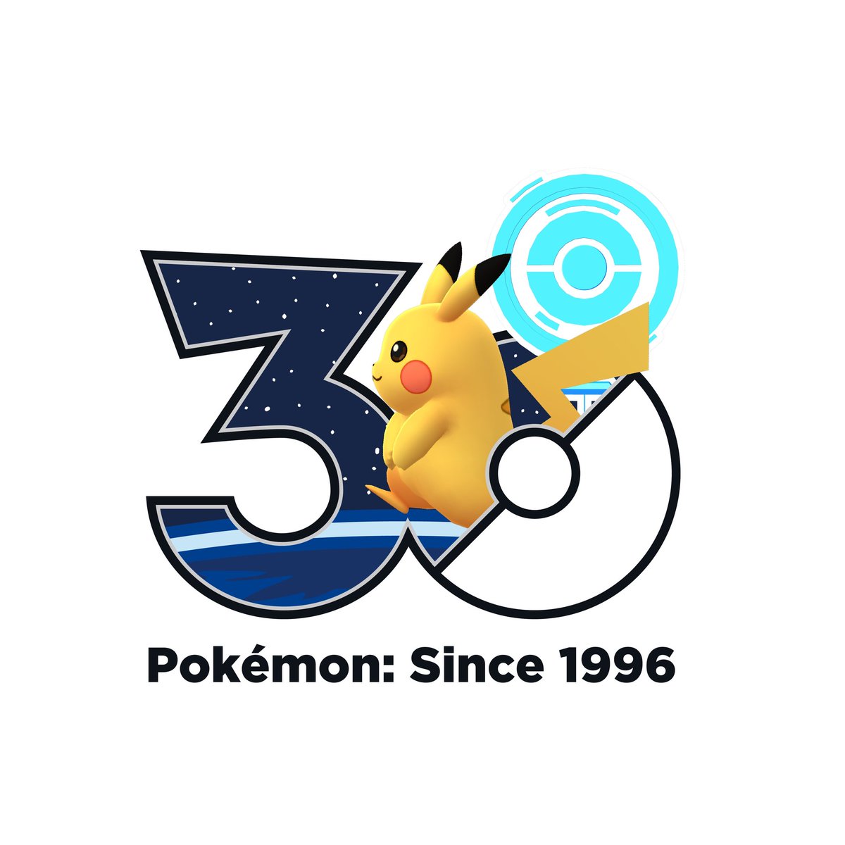 Nuevo logo del 30 aniversario con la referencia de Pokémon GO.

#ポケモン30周年