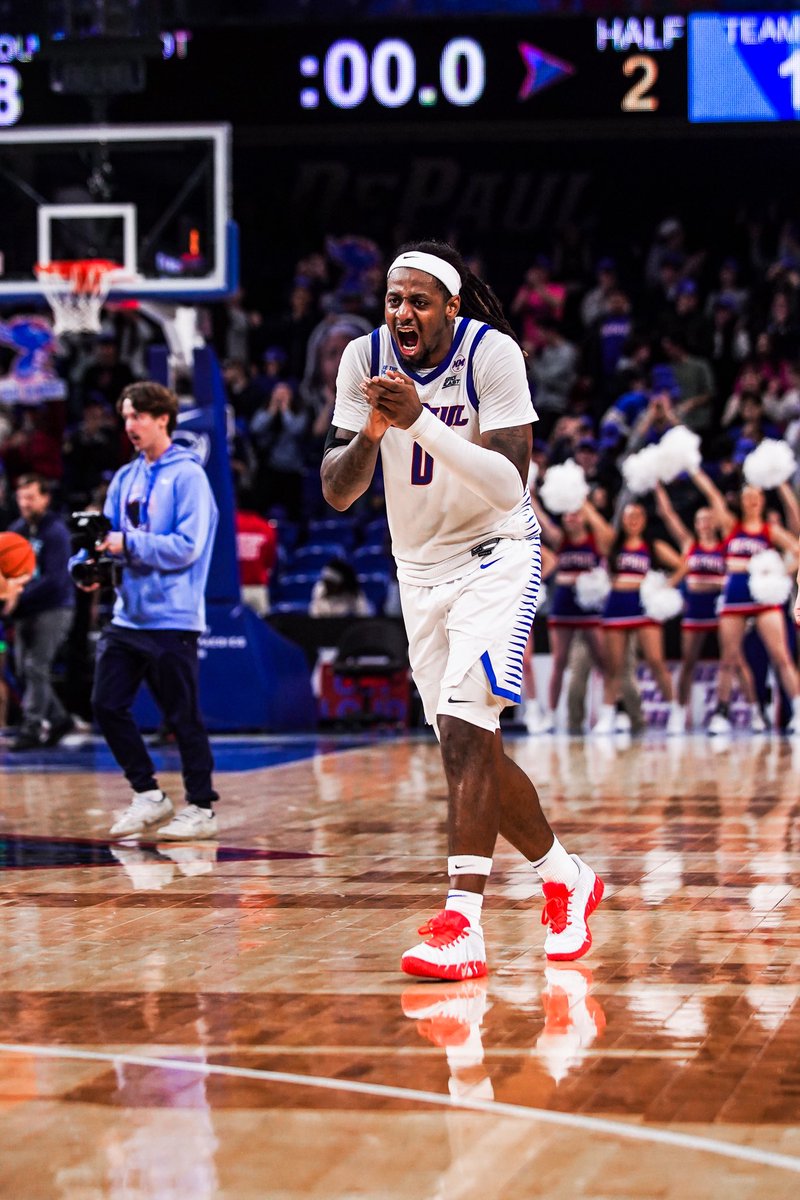 andythompson610's tweet photo. Brandon Maclin in DePaul’s two victories this season over Creighton:

19.0 ppg (63.6 percent shooting)
4.5 apg / 2.25 ast:to
3.5 rpg
1.5 spg

Hit 20-plus points for the first time this year in one of the hardest places to play.

One of the most undervalued players in the country. https://t.co/hem8zqZ5E2