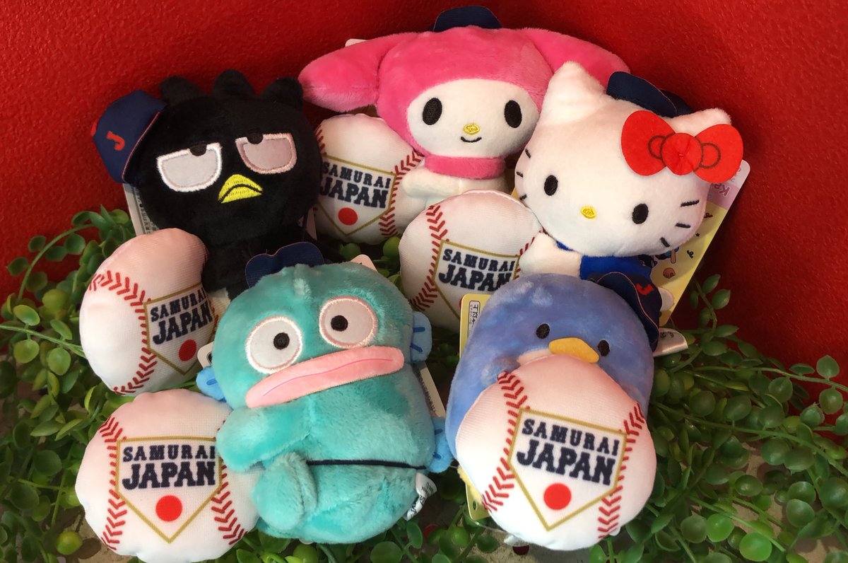新景品🌟】 【侍ジャパン×サンリオキャラクターズ 野球日本代表「侍