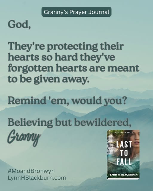 cps1950's tweet photo. Nothing like a praying granny! Releasing March 3, 2026. Pre-order now!
https://t.co/ScnwO9VNW1
#grannysprayerjournal #gossamerfalls #lasttofall #ChristianRomance #RomanticSuspense #SmallTownRomance @LynnHBlackburn @RevellBooks https://t.co/4I1Zv03Ua3