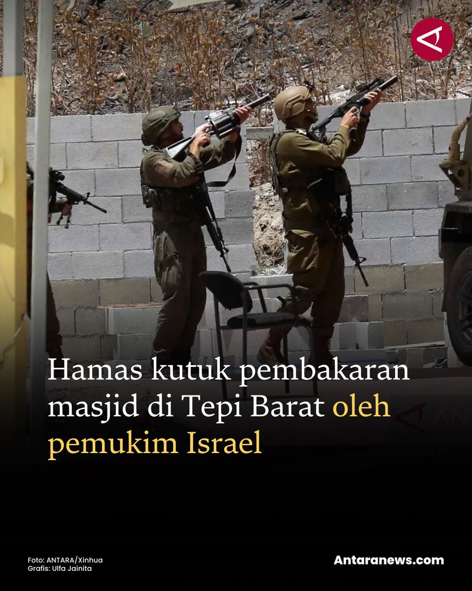 Kelompok perjuangan Palestina, Hamas, mengutuk pemukim Israel yang telah membakar sebuah masjid di Tepi Barat yang diduduki, serta menyebut aksi pembakaran itu sebagai "kejahatan fasis dan terorganisasi".

Hamas mengeluarkan pernyataan tersebut terkait tindakan pemukim Israel