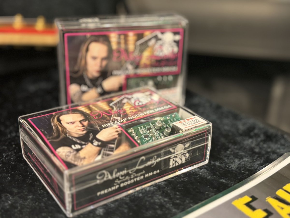 🎉新入荷商品🎉 MM-04 Preamp Booster アレキシシグネチャーに搭載され