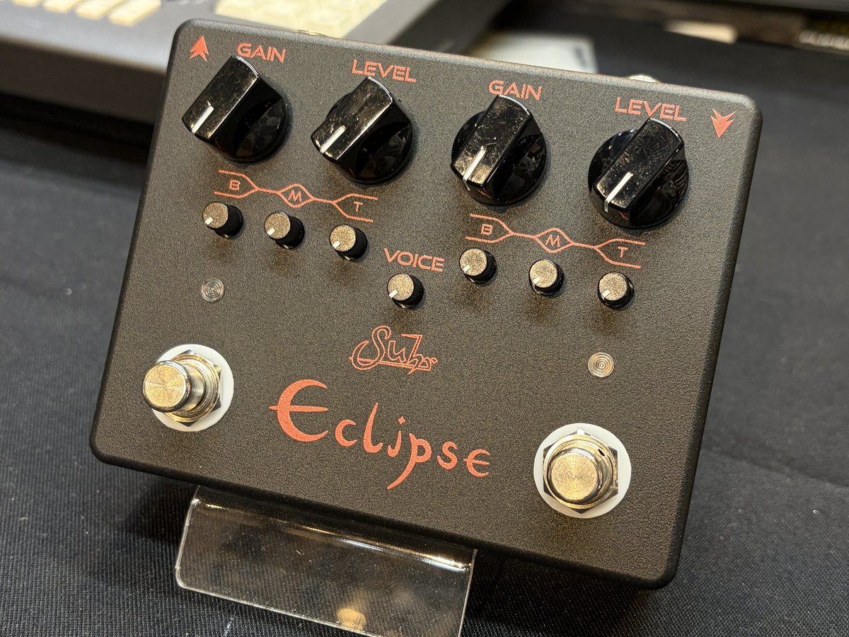 しばらく欠品が続いていた人気ペダルが入荷！ Suhr Eclipse (Black