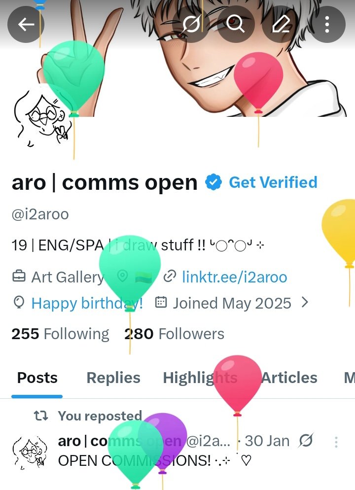 aro | comms open tweet media