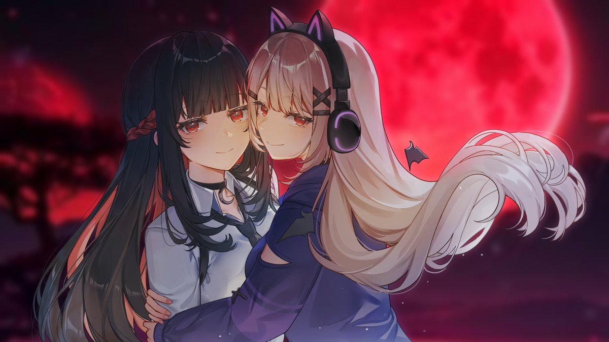 SierraMooniva's tweet photo. find my coolest vampire ♥✨
if you’re the night, i’ll be the moon that follows you 🌙
#MoonivArt #lvnart https://t.co/1anfVve1C3