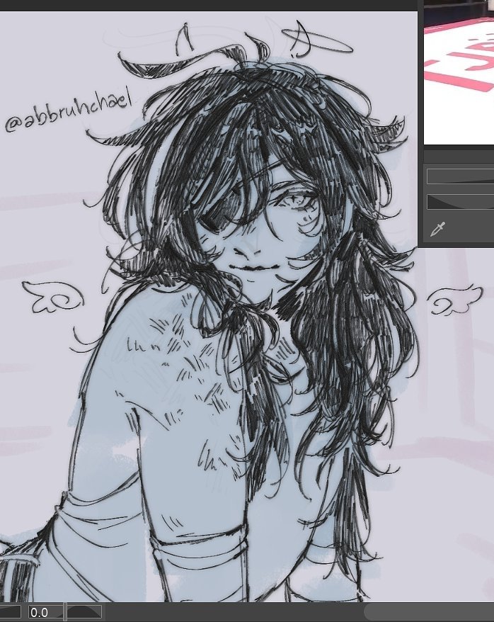 abbruhchael's tweet image. wip #kaeya