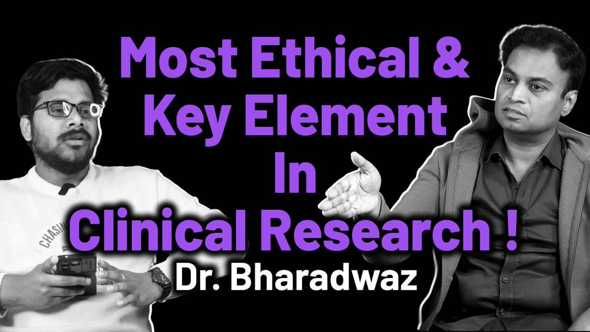 HealtAuthentic's tweet photo. Most Ethical Key Element In Clinical Research | BHMS Career Advice | Dr. Bharadwaz | Dr. Manidrupath

#ClinicalResearchEthics #ResearchEthics #EthicalClinicalTrials #ClinicalResearch #medicalethics

 #HealthAuthentic #DrBharadwaz

https://t.co/cQNqoaekxA https://t.co/3Xhdagw5UU